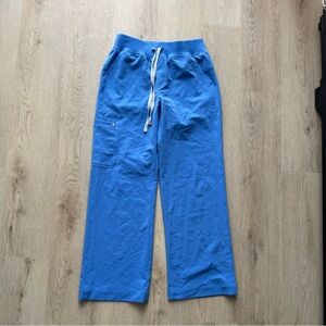 Figs Isabel Scrub Pants Ceil Blue M